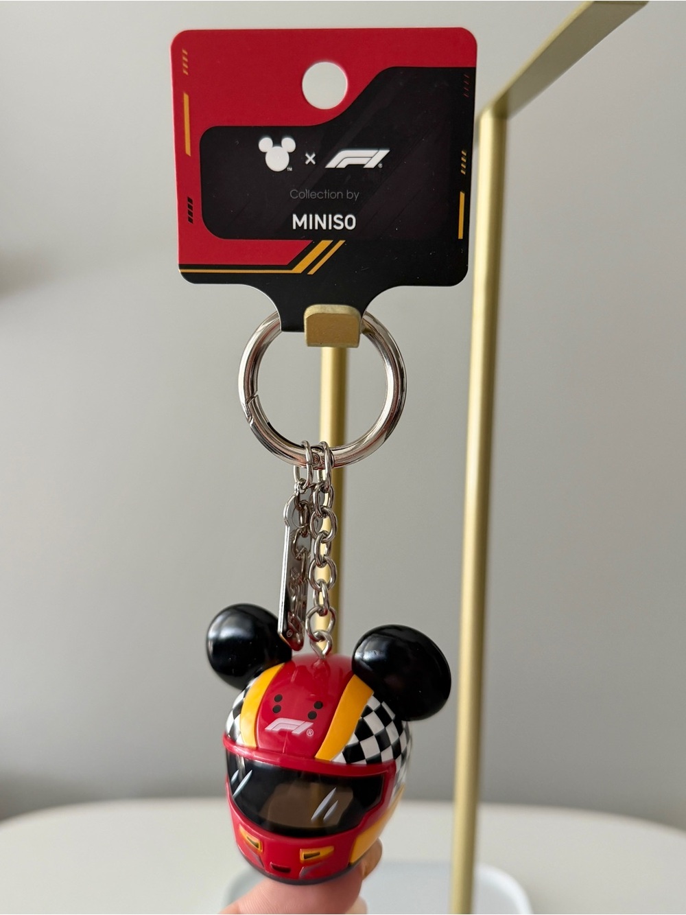 Disney x F1 Helmet Keychain (China Exclusive)